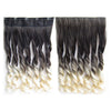 24" 60cm Long Curly Braids Gradient Ramp  5 Cards hair extension