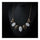 Hot Sold Korean West Style Three Color Short Necklace Big Brand Fasionable Tempe