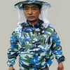 Camouflage Beekeeping Clothing Uniform Veil Equipment-Blue