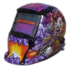 Auto Darkening Lenses in Welding Helmet with Head Straps & Deadly Graphic Design