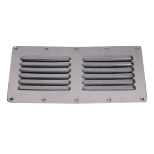 Stamped Louvered Vent Stainless Steel Yacht
