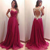 Sexy Lace Chiffon Backless Evening Formal Party Cocktail Long Dress Prom Gown