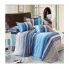 Lit Housse de Couette Bâche 4pc Set Gamme Coton 100% 018