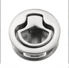 Stainless Steel 2" Flush Pull Latch Push To Close Lift Handle Marine Boat Hatch
