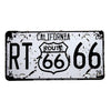 América Europa France Coche Placa Barra Ktv Colgante de Pared Decoración 1