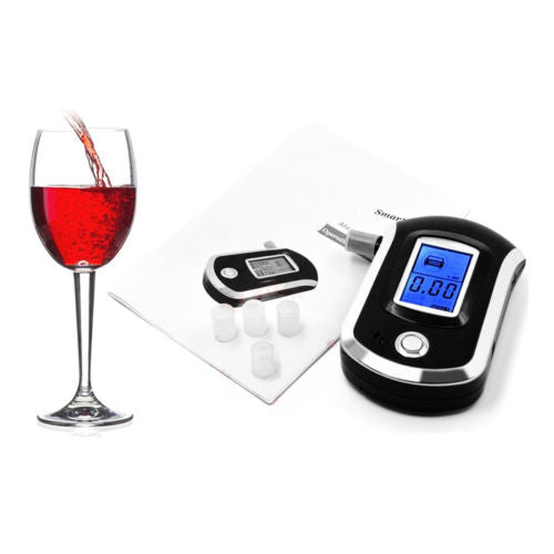 Mini Portable Digital LCD Breathalyzer Digital Alcohol Breath Tester
