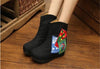Chinese Embroidered Shoes women's singles boots national wind Elevator shoes Tal