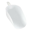 Livestock White Thick Plastic Feed Fodder Tool Shovel Spoon Pig