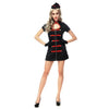 Noir Sexy Infirmière Femme Refinement Uniforme Cosplay 9226