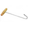 Roast Duck Wooden Handle Long Hook Thick Stainless Steel