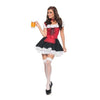 Game Uniform Cosplay Fashionable Maidservant Garment Cute Beer Waitress