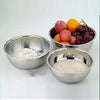 Gift sieve three-piece stainless steel rice sieve Wash vegetables basin