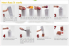 Cut lamb mutton deserializer holder Brochette express 36-hole boxed 580 grams