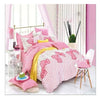 Lit Housse de Couette Bâche 4pc Set Gamme Coton 100% 012