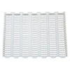 Blanc Porcinet Cochon PLASTIQUE Sol Planche Dung Maille 50x60