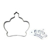 Stainless Steel Cookie Cutter Mold + Appropriate Cookie Spray/Brush Pattern 2# C