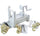 Tri-Blade Plastic Spiral Vegetable Slicer