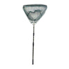 Aluminium Filet de Pêche Dipnet Brail Filet Fleur Tige Taille 1.9M Tête Triangle
