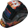 Automatic Welding Mask in Excellent Black Glossy Designer Playing Card Graphics