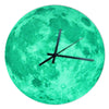 Creative Moon Noctilucent Wall Clock