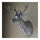 Large Size Plastic Deer Head Wall Hanging Decoration silver
