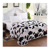 Two-Side Decke Bett Überwurf Koralle Fleece Super Weich Warm Wertvoll 180cm 36