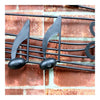 America Vintage Instrument Iron Wall Hanging Decoration   musical note