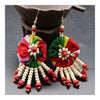 Paño Estilo Pendientes Largos Creativo Costume Borla