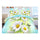 3D Flower Bed Quilt/Duvet Sheet Cover 4PC Set Cotton Sanded 037