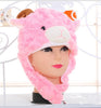 New Cartoon Animal Hat Winter Hat Costume Hat Ear Warm Cap Earmuff  Gift Unisex