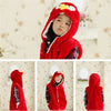 Kids Vest With Animal Hoodie Plush Fluffy Warm Jacket Great Gift For Children