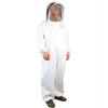 Blanc Épais Hoodied Apiculture Uniforme Euipment Anti-bee Vêtements