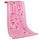 Creative Superfine Fiber Beach Towel    pink rose