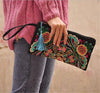 Fashioanble National Style Vintage Woman Embroidery Small Bag Coin Case Handbag