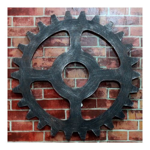 Loft Industrial Style Gear Wall Hanging Decoration    diameter 54cm