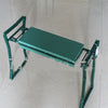 Garden Kneeler and Seat Bench Chair Stool Folding 19.5"x24"x10" Green Color