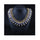 New European Big Brand Golden Leaf Zircon Exaggerated Short Necklace Woman Tempe
