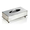 Acero Inoxidable Caja de Pañuelos Dispensador Mesa Servilleta Maletín