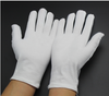 12 Pairs White Cotton Gloves for Cosmetic Moisturizing Coin Jewelry