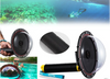 6" Subacuática Domo Objetivo Cúpula Puerto para Gopro Hero 5/6