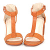 High Thick Heel Sandals Open Toe T Shape Strap