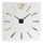 Wall Clock 3D Acrylic Sticking Super Large Size Living Room   light golden