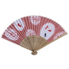 Folding Fan with Cover Goldfish Pink