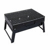 Ménage Portable Acier Noir Poêle Inoxydable Charbon Stoves Combustion Petit