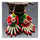 Cloth Style Long Earrings Creative Costume Tassel