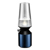 Nostalgic USB LED Blow Controlled Light Night Lamp Fake Kerosene Lamp   Blue