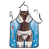 3D Digital Printing Sexy Creative Home Decoration Apron   WQ 069