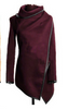 Womens Gorgeous  Chic Convertible Asymmetric Wrap Blazer Coat Jacket