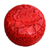 Carved Lacquerware Small Jewelry Box