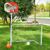 2 in 1 Water & Land Football  Soccer Basketball Toy Set